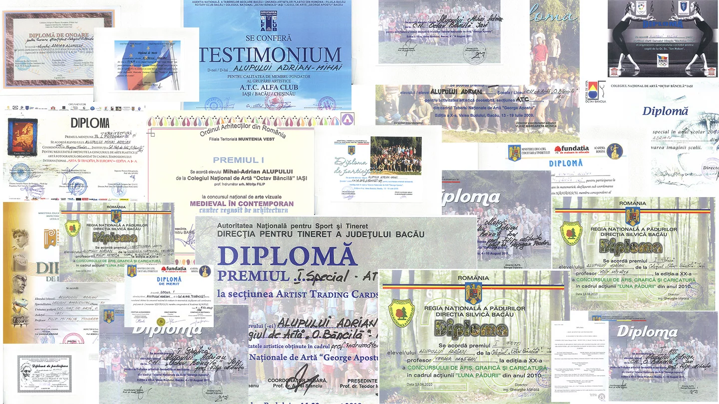 many diplomas toghether